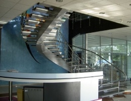 Gesaş Helva Fabrikası - Konya <br>( İdari Bina Merdivenleri )